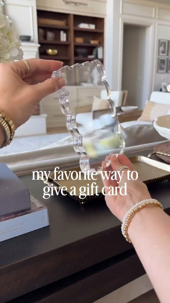 Makes it 100X better!! 🥰✨

This magnetic acrylic frame makes giving gift cards more luxe… and fun!

I feel like you can’t go wrong with this: Gift cards are low effort for sure, but adding this frame and a bow take it to another level!

Perfect for all occasions: weddings, birthdays, graduations, Christmas, or just because. 🤗 🎁


Follow me @stonebrook.home for the BEST Amazon home finds, and thank you so much for being here!! Have a beautiful day!! 💕🤗

Xoxo,
Andrea

#LTKKids #LTKHome #LTKmomlife

#LTKKids #LTKHome #LTKmomlife