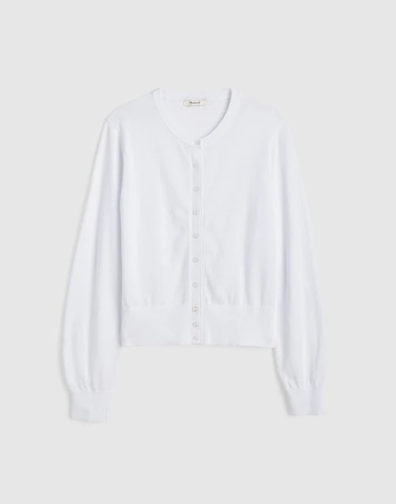 Button-Front Cardigan in 100% Cotton$88$59.50 (32% off) | Madewell