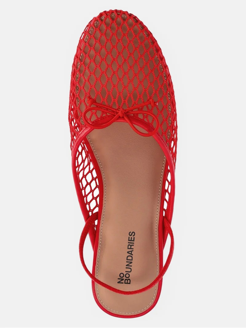 No Boundaries Women's Mesh Slingback Shoes | Walmart (US)