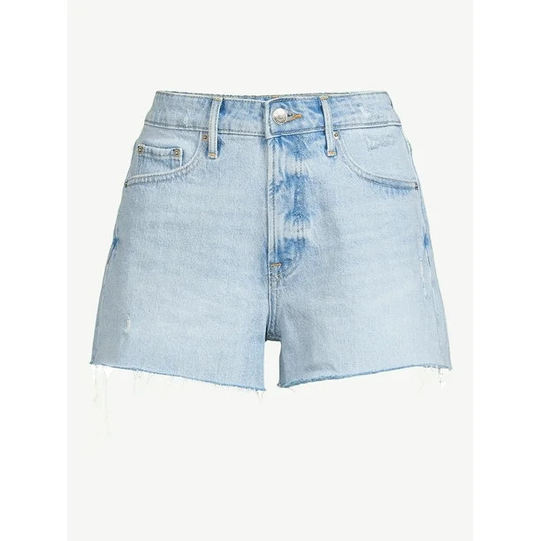 Free Assembly Women's 90's Cut Off Denim Short | Walmart (US)
