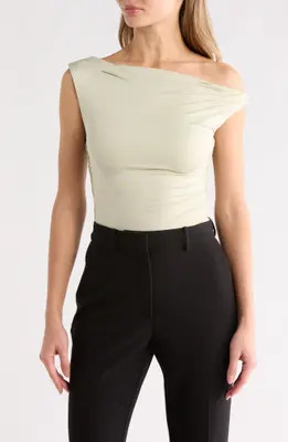 Blu Pepper One-Shoulder Top in Black at Nordstrom Rack, Size Large | Nordstrom Rack