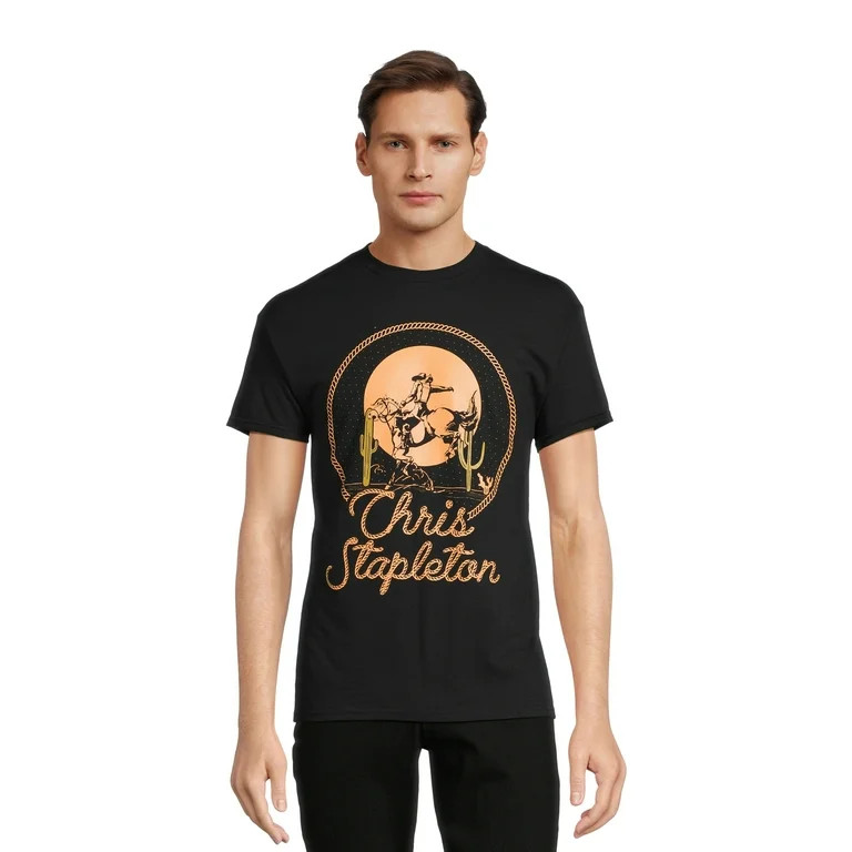 Chris Stapleton Men's & Big Men's Graphic Tee, Sizes S-3XL - Walmart.com | Walmart (US)