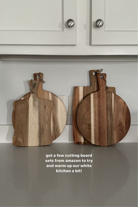 Affordable wood cutting board sets from Amazon!

#LTKFindsUnder50 #LTKSaleAlert #LTKHome
