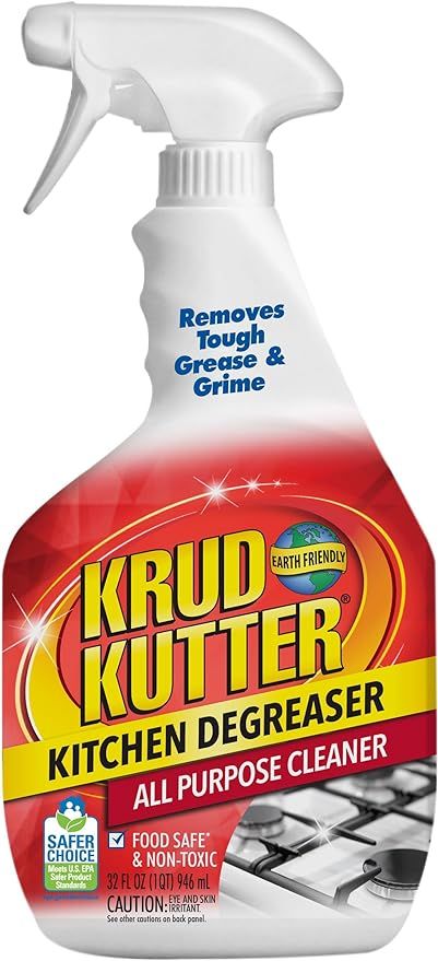 Krud Kutter 305373 Kitchen Degreaser All-Purpose Cleaner, 32 oz | Amazon (US)