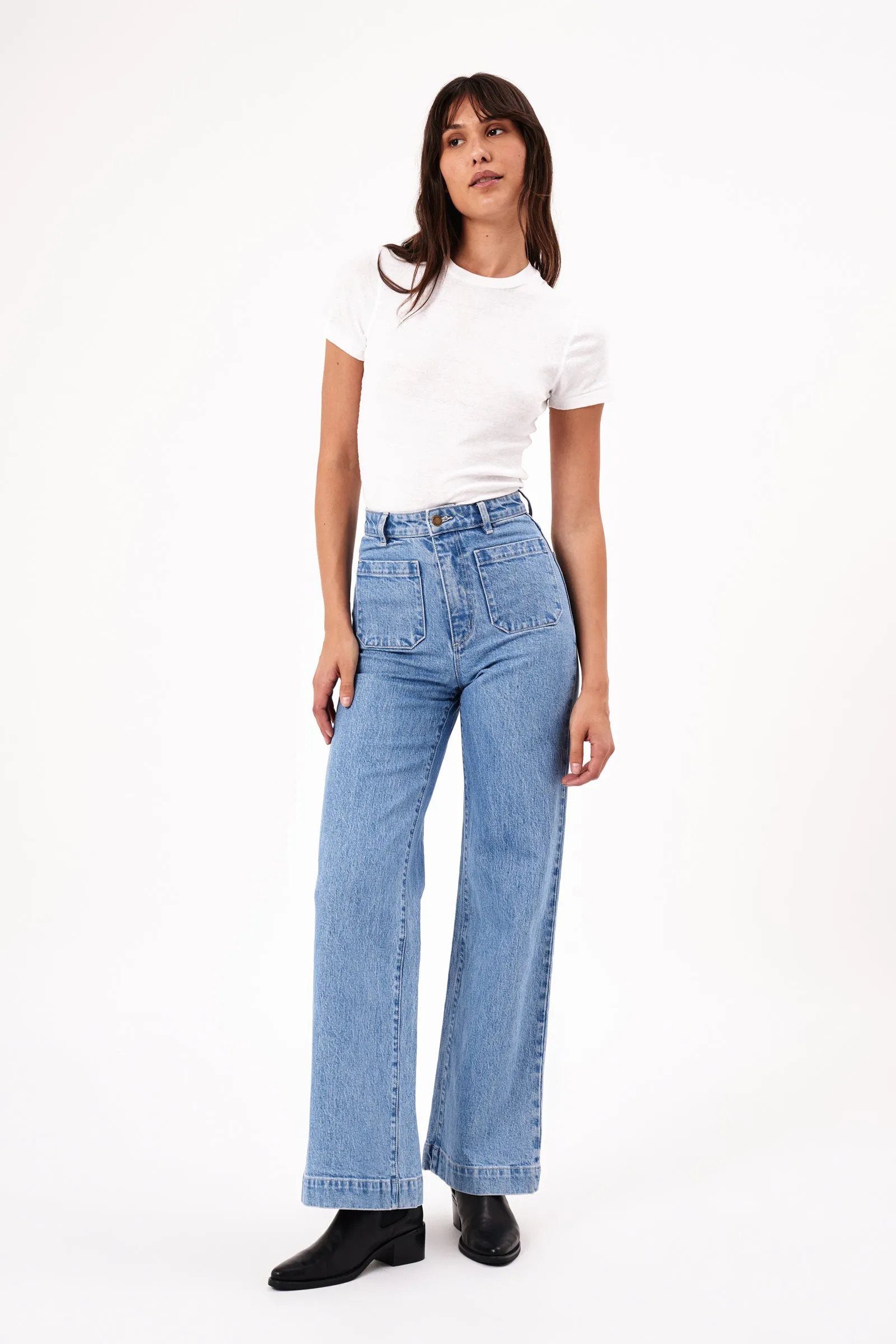 Sailor Jean Long - Lily Blue | Rolla's Jeans APAC
