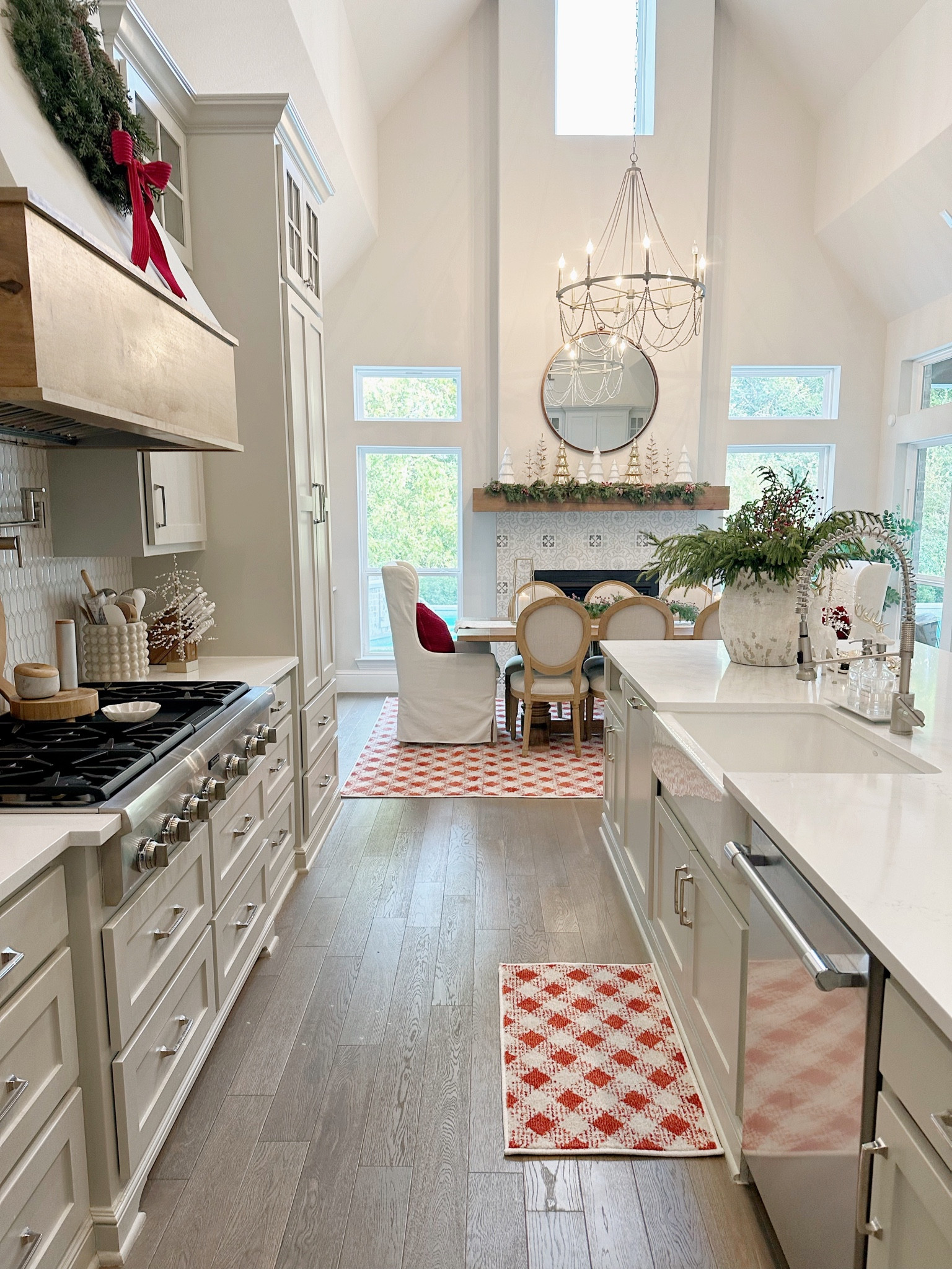 Kitchen Christmas decor 
Red plaid kitchen runners and mats are back in stock 

#LTKCyberWeek #LTKhome #LTKHoliday