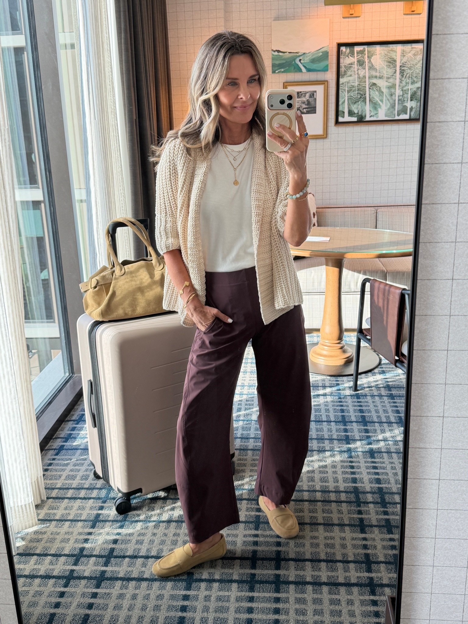 Cozy travel outfit for the last day of LTK Con! I’m 5’6’’

#LTKootd #LTKSeasonal #LTKOver40
