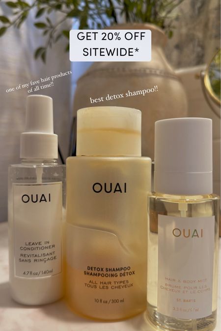 20% off Ouai one of my fave hair brands!!

3 of my faves but the leave in conditioner is a MUST!!

#LTKSaleAlert #LTKBeauty