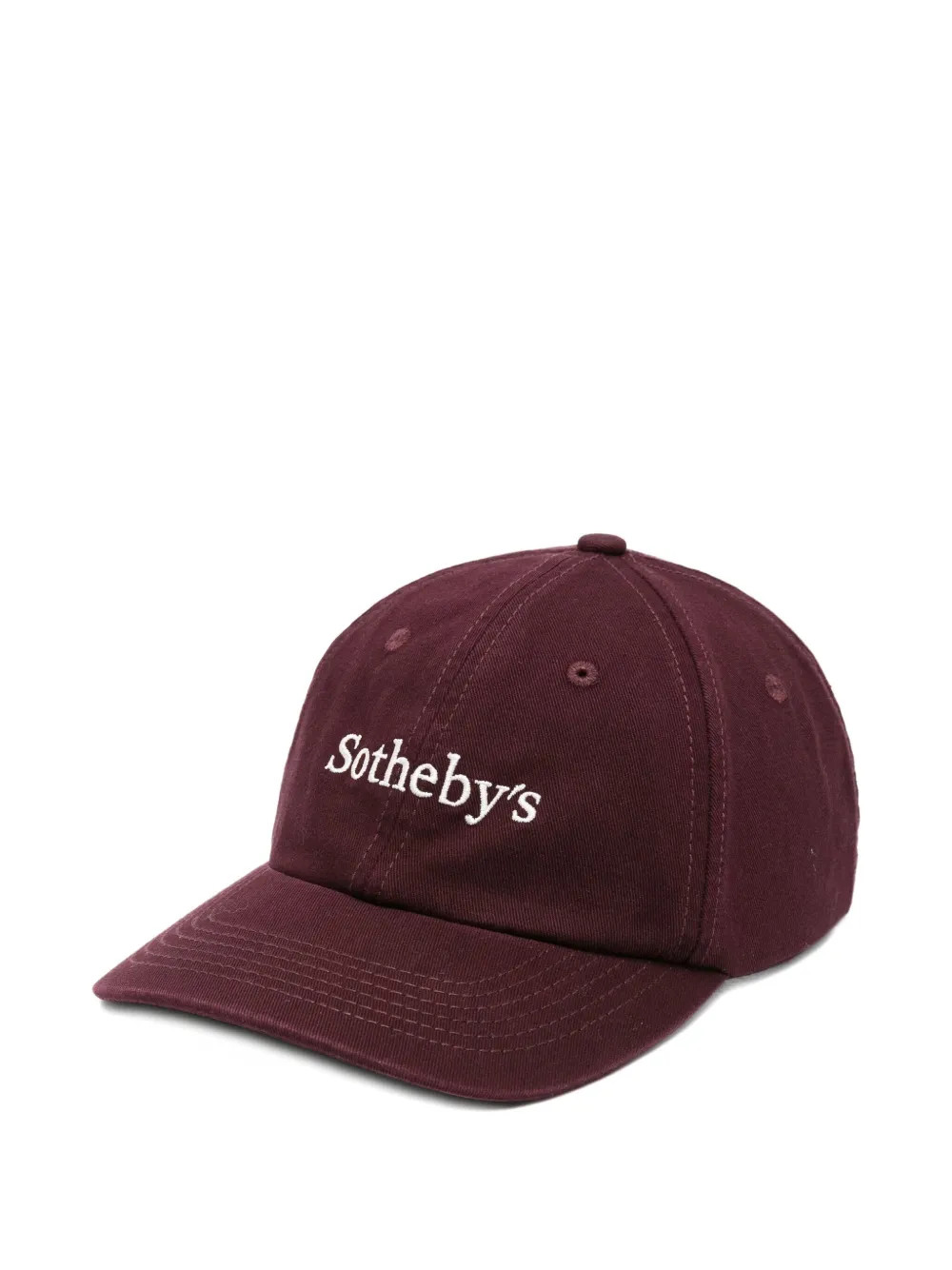 FRAME x Sotheby's Embroidered Cap | Red | FARFETCH | Farfetch Global