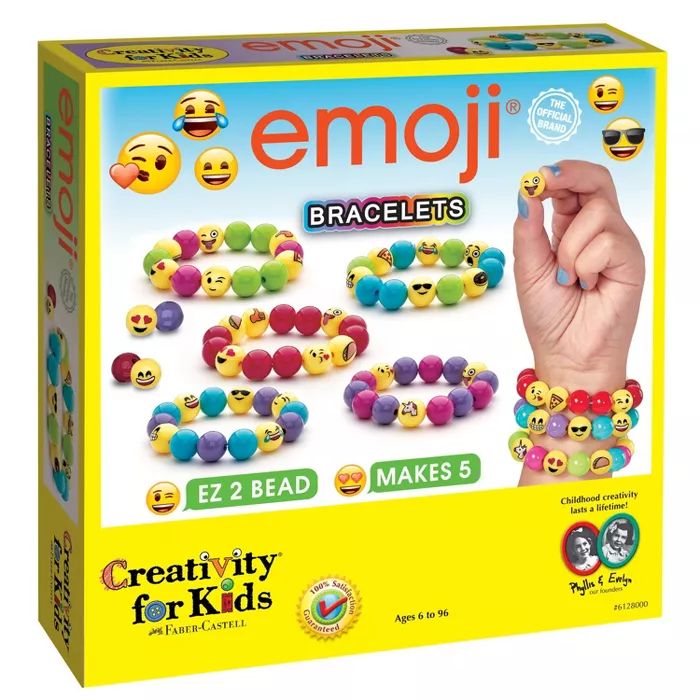 Creativity for Kids Jewelry Kit - Emoji Bracelets | Target