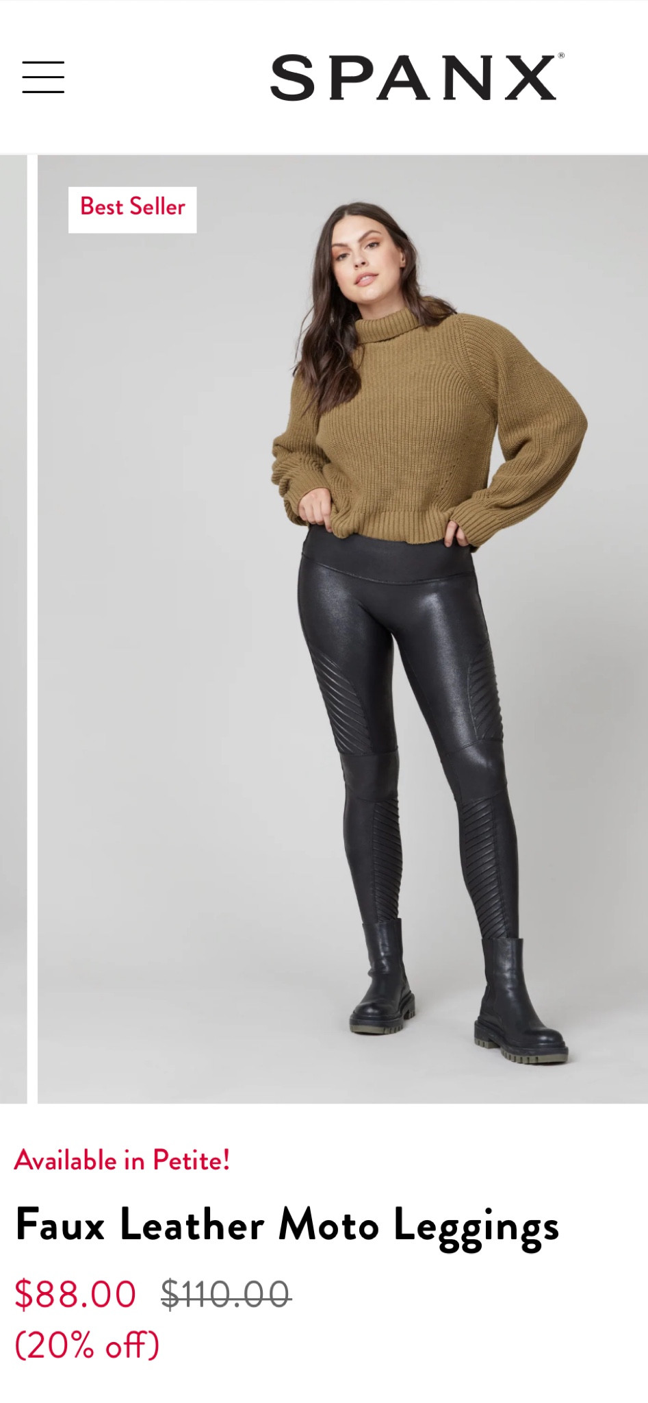 Spanx leggings on sale! 

#LTKCyberweek #LTKsalealert #LTKGiftGuide