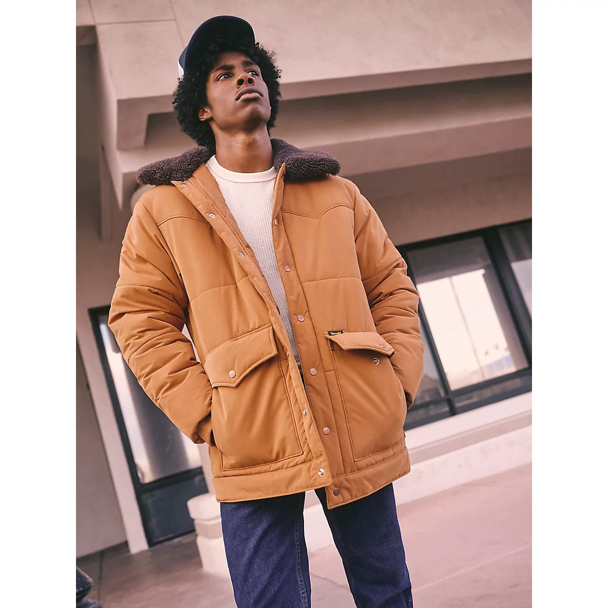 Wrangler x Stranger Things Hopper Jacket in Brown | Wrangler
