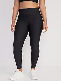 High-Waisted PowerSoft Full-Length Pocket Leggings | Old Navy (US)