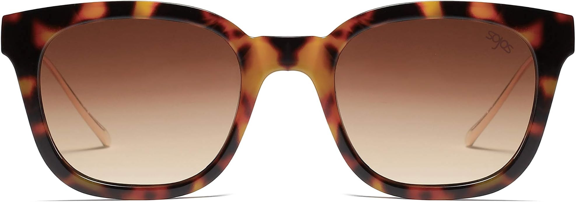 SOJOS Classic Square Polarized Sunglasses Womens Mens Retro Trendy Shades UV400 Sunnies SJ2050 | Amazon (US)