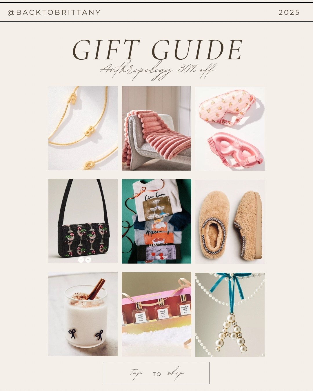 Holiday gift guide for the girls anthropology Black Friday 30% off sale.

Holiday slipper shoes , Ugg shoes, holiday monogrammed jewelry, initial necklace, holiday bow mugs, holiday initial ornaments, holiday beauty gift guide, throw blankett

#LTKCyberWeek #LTKGiftGuide #LTKHoliday