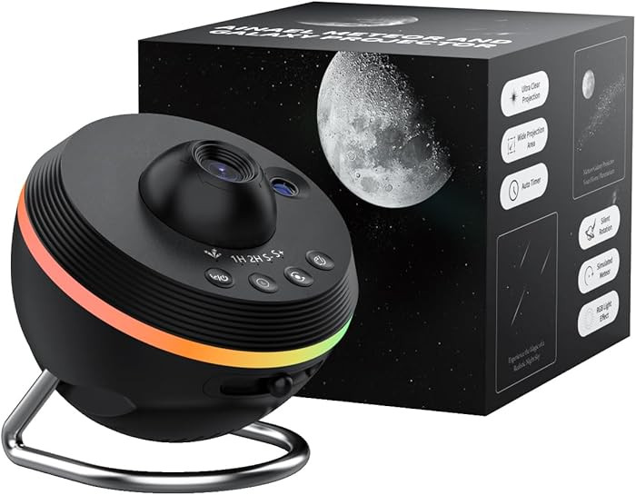 Galaxy Projector, Star Projector Home Planetarium Space Ceiling Starry Sky Night Light with Light... | Amazon (US)