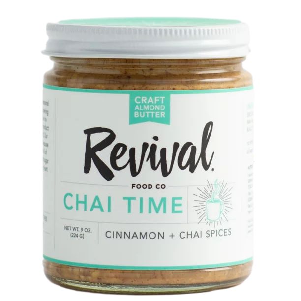 Revival Chai Time Almond Butter, 9 oz - Walmart.com | Walmart (US)
