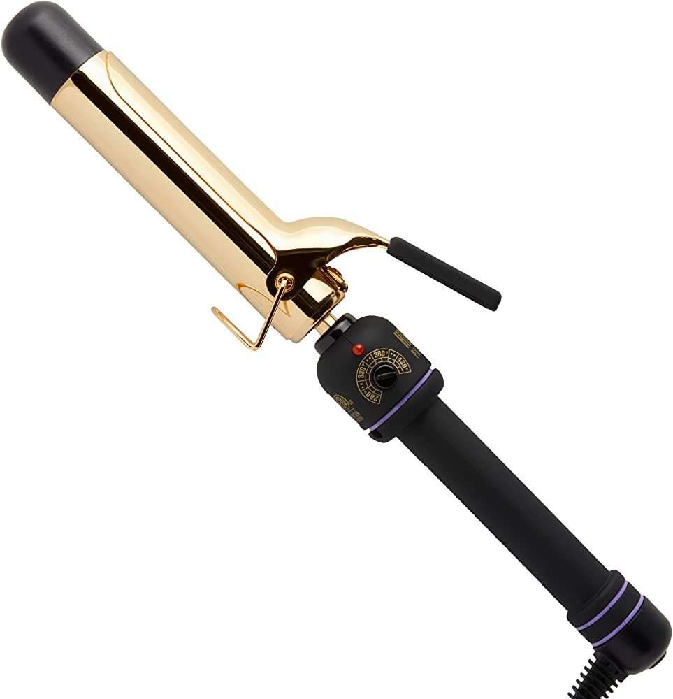Hot Tools Pro Artist 24K Gold Curling Iron | Long Lasting, Defined Curls (1-1/4 in) | Amazon (US)