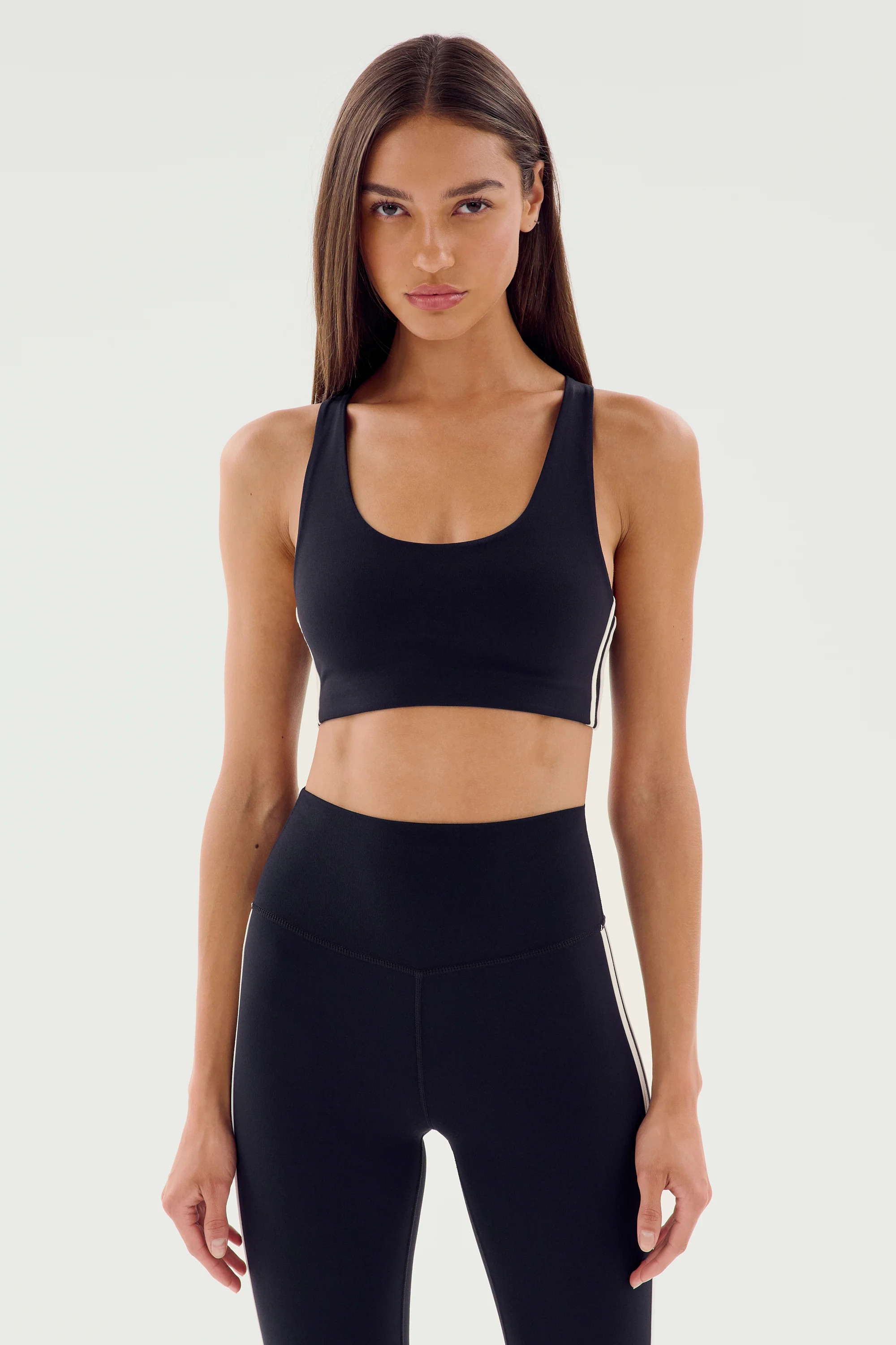 Ella Airweight Bra - Black/White | SPLITS59 | Splits59.com