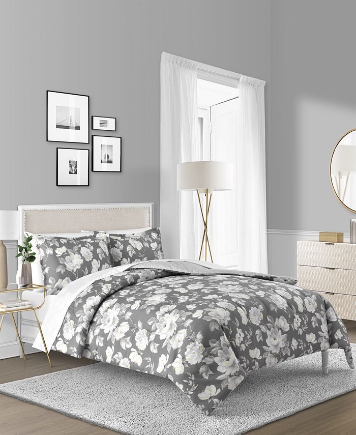 Sunham Alisa 2-Pc. Reversible Floral Twin Comforter Set, Created for Macy's  & Reviews - Comforte... | Macys (US)