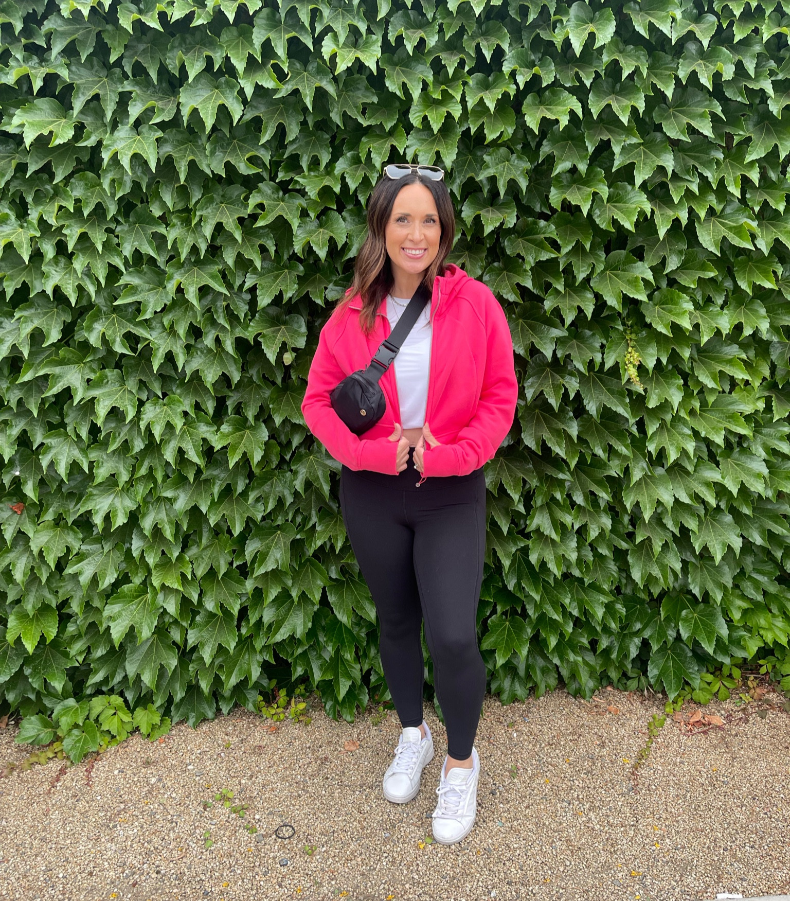 This LuLu jacket might be my favorite thing ever. This was the most comfy travel outfit for a long car ride. I went up a size in the jacket since it’s cropped. 

#LTKstyletip #LTKfit #LTKtravel