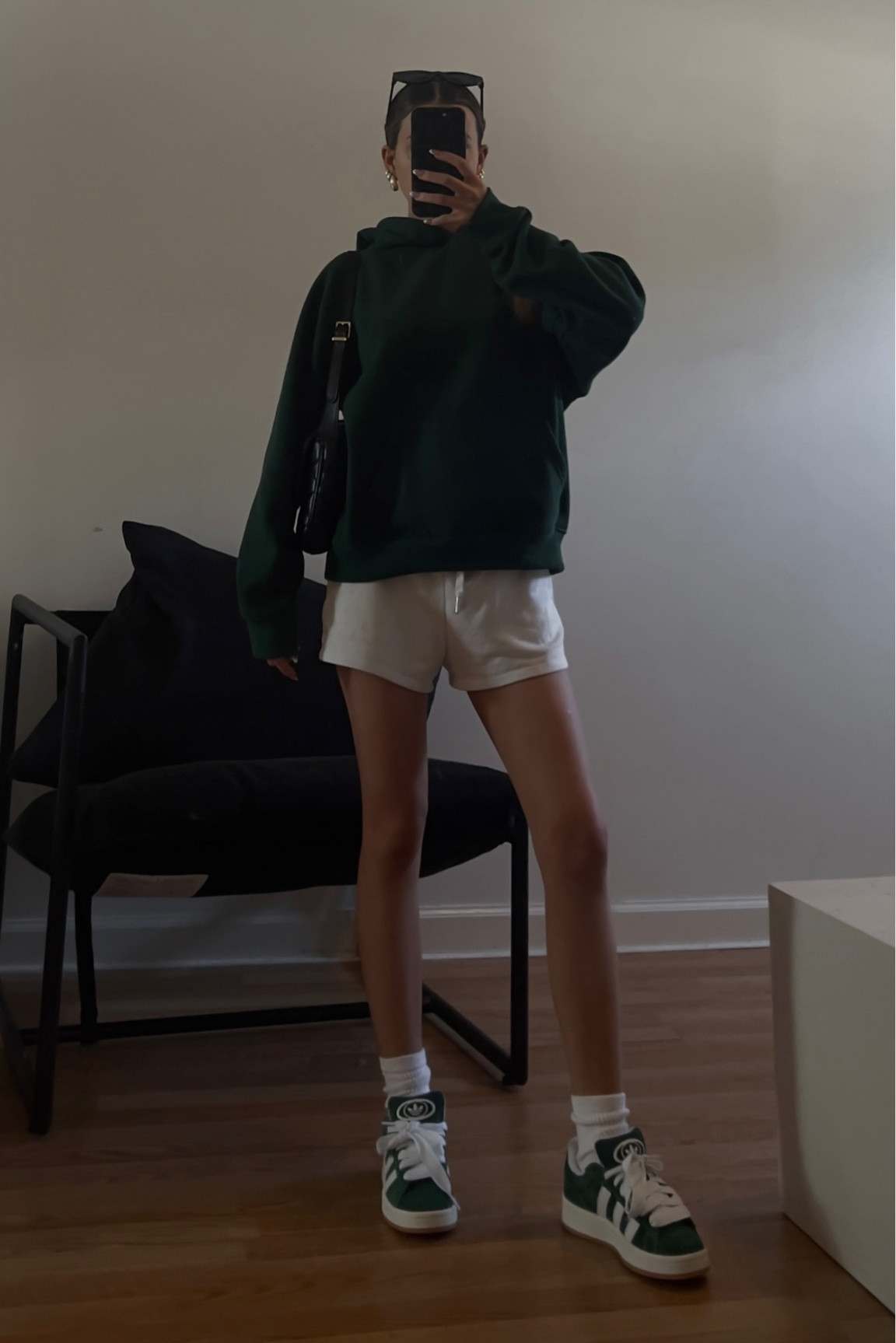 Loungewear amazon outfit styling the adidas campus 00s! size small hoodie & shorts! 🍒

#LTKfit #LTKshoecrush #LTKstyletip