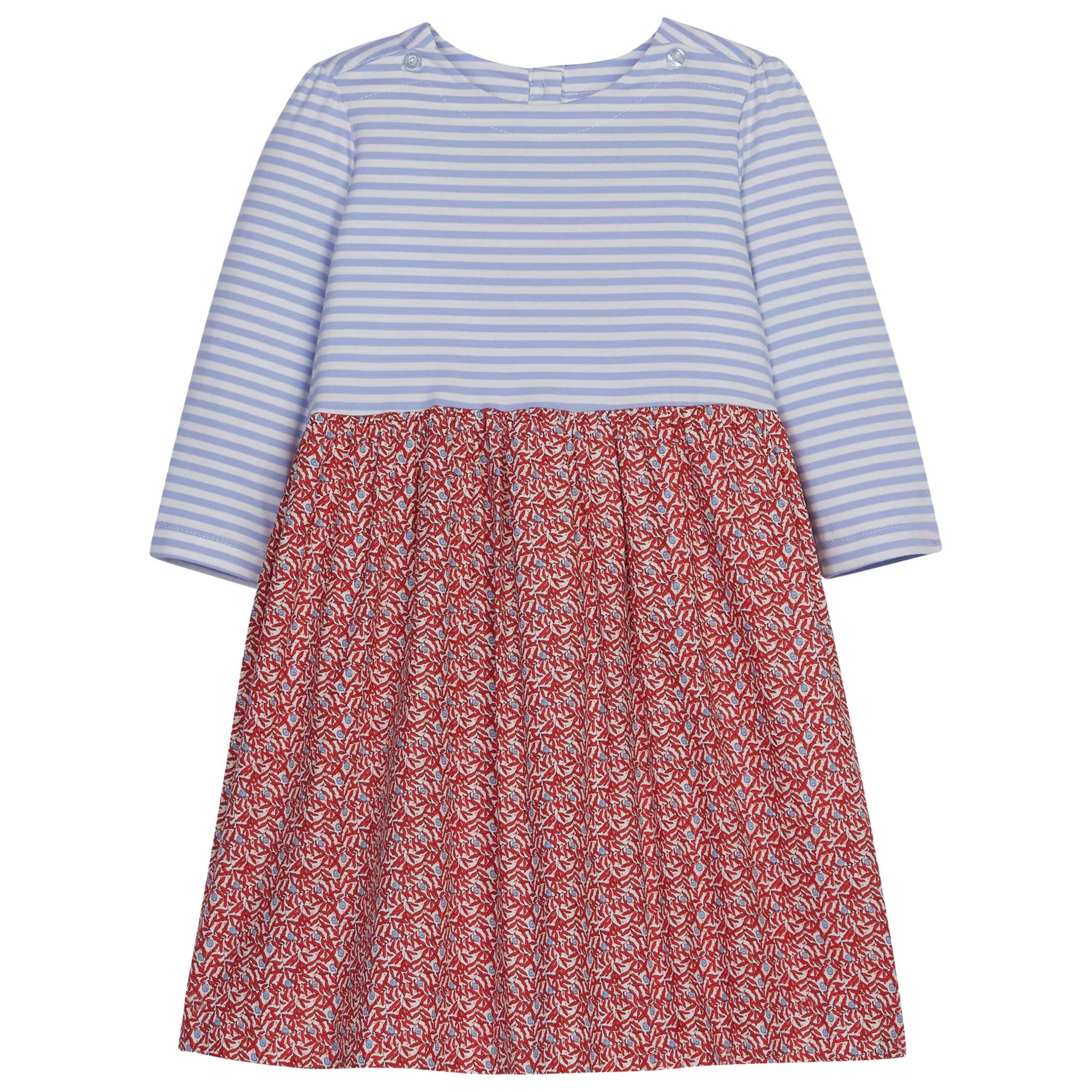 Rosie Dress - Winterberry Red | BISBY Kids