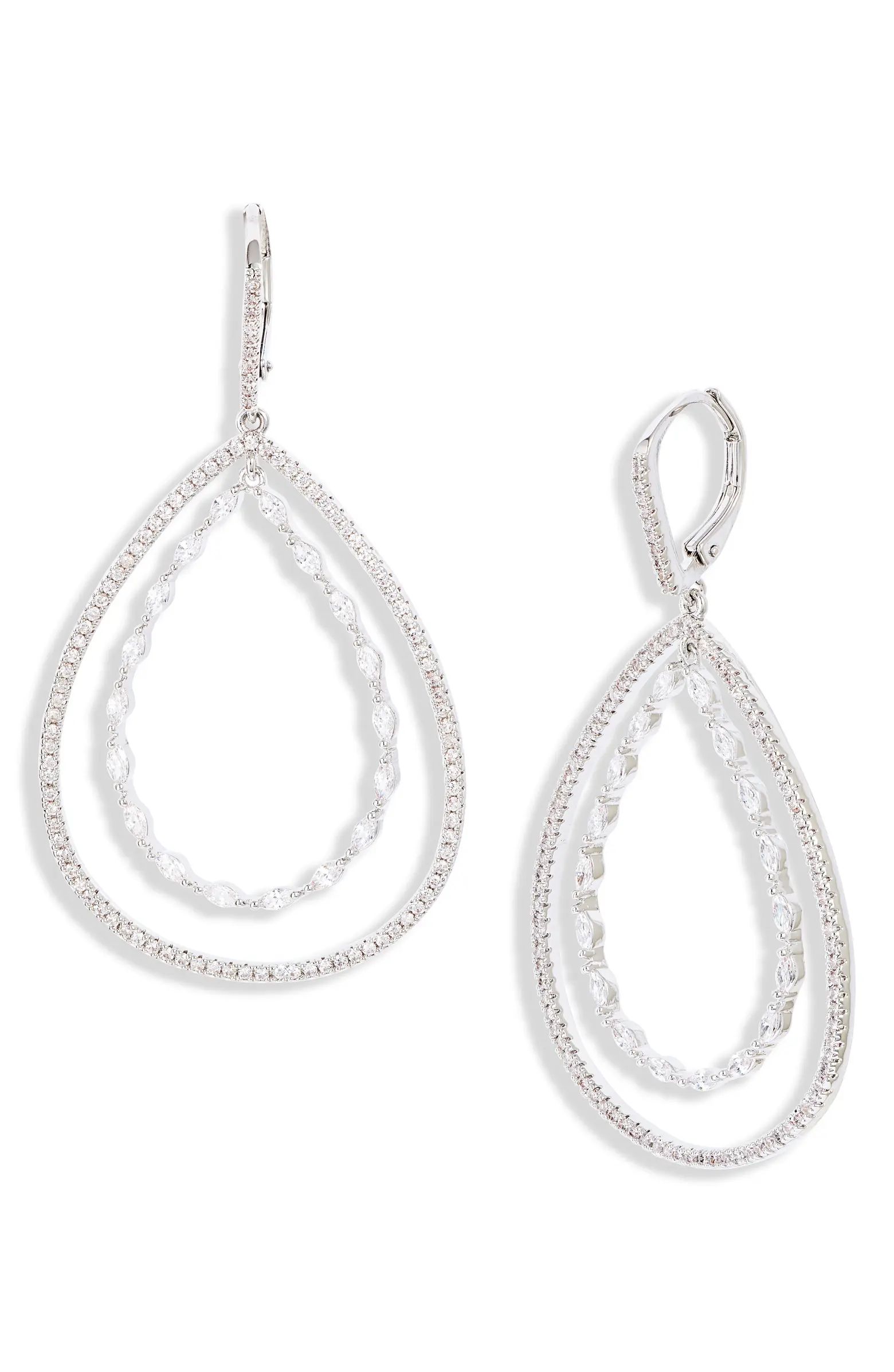 Nordstrom Double Teardrop Earrings | Nordstrom | Nordstrom