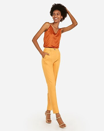 leopard jacquard downtown cami | Express