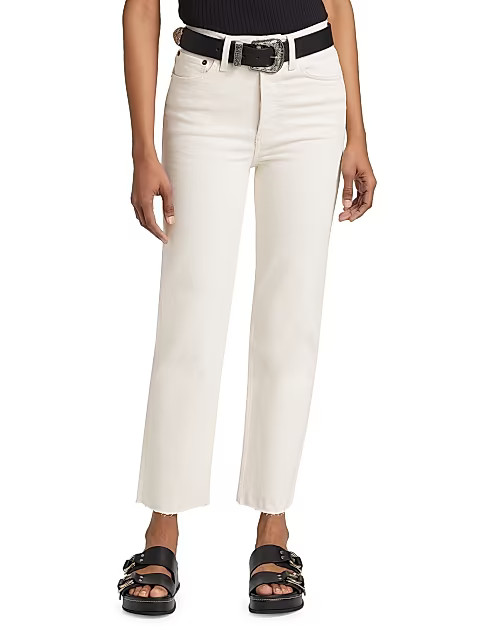 Re/done 70s Stove Pipe Straight Jeans | Saks Fifth Avenue