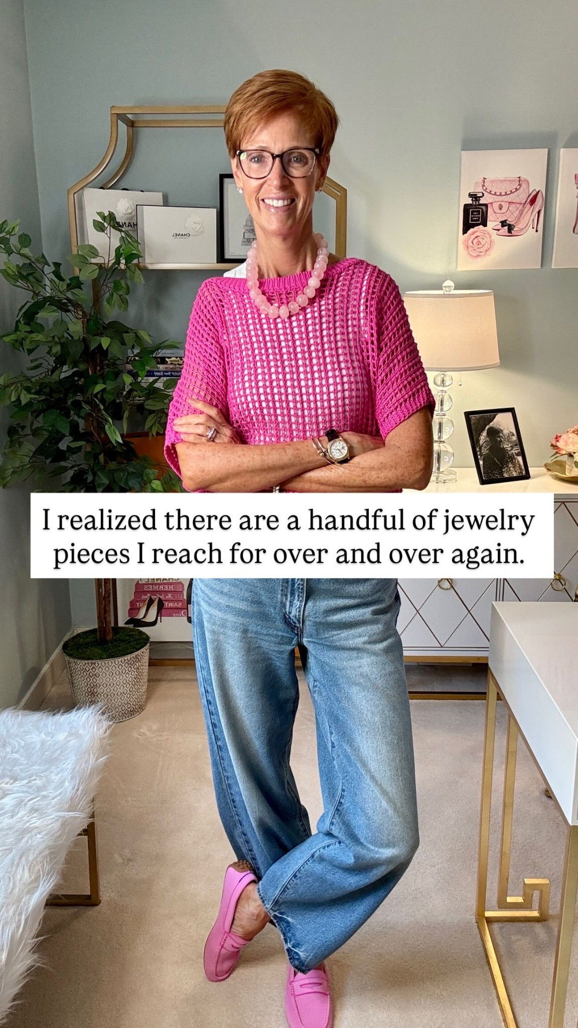 I realized there are a handful of jewelry pieces I reach for over and over again.