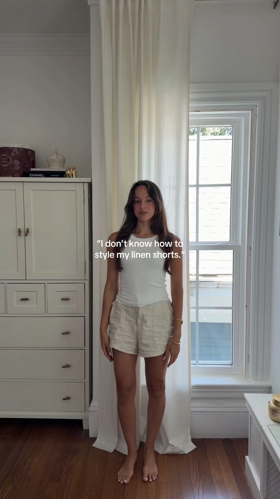 linen shorts outfit inspo ✨

#LTKootd