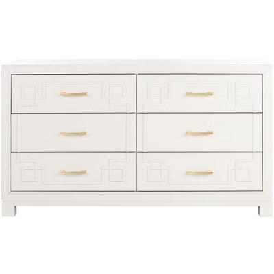 Raina 6 Drawer Dresser - Safavieh | Target