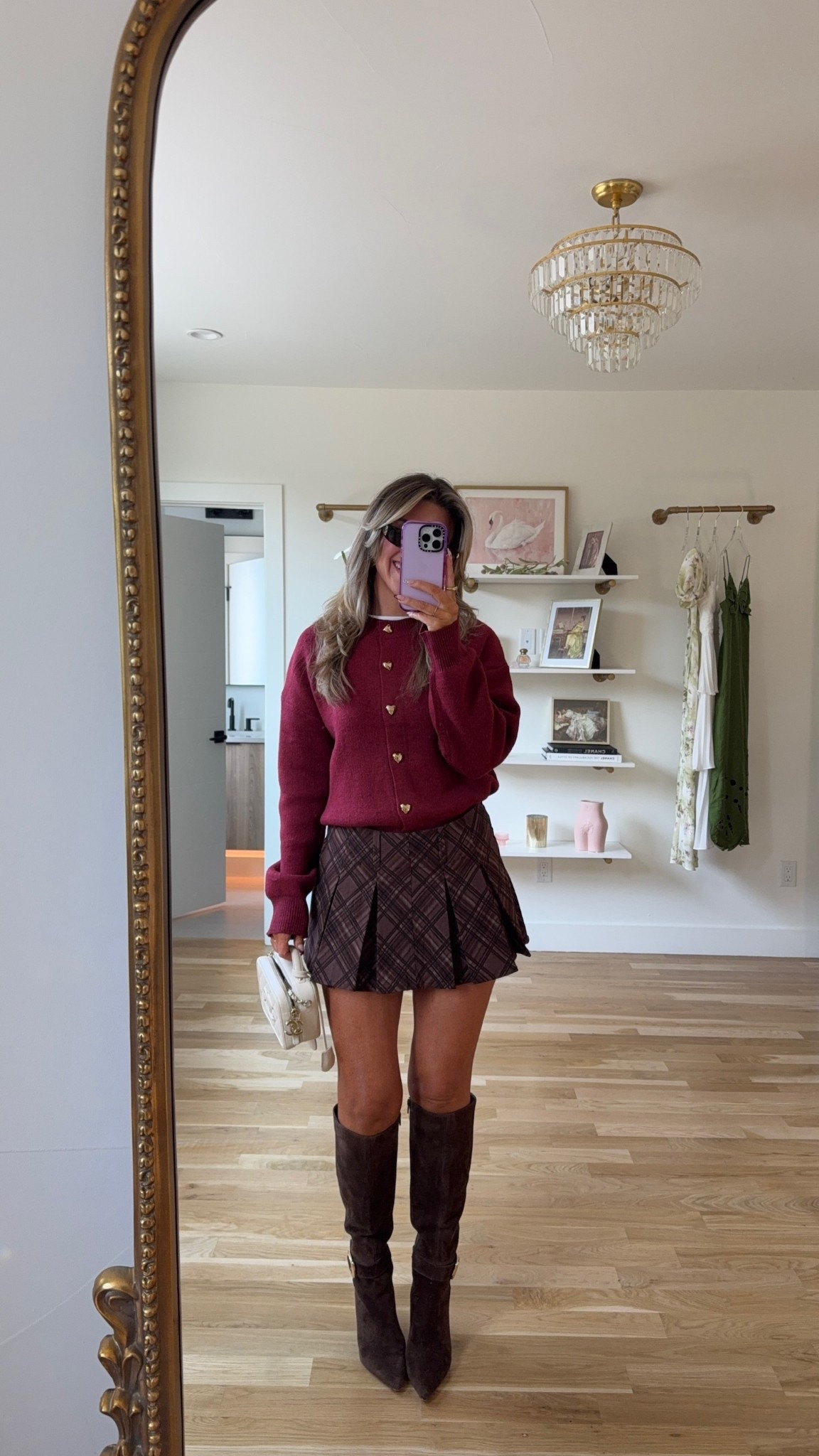 Walmart plaid skirt with baby tee and red cardigan styled for falll game

Wearing a small in skirt and tee and a medium in sweater 

Fall outfits
Plaid skort
Chunky sweaters
Fall transitional
Date night
Game day
Coffee date
Pumpkin patch

#LTKSeasonal #LTKFindsUnder50 #LTKStyleTip