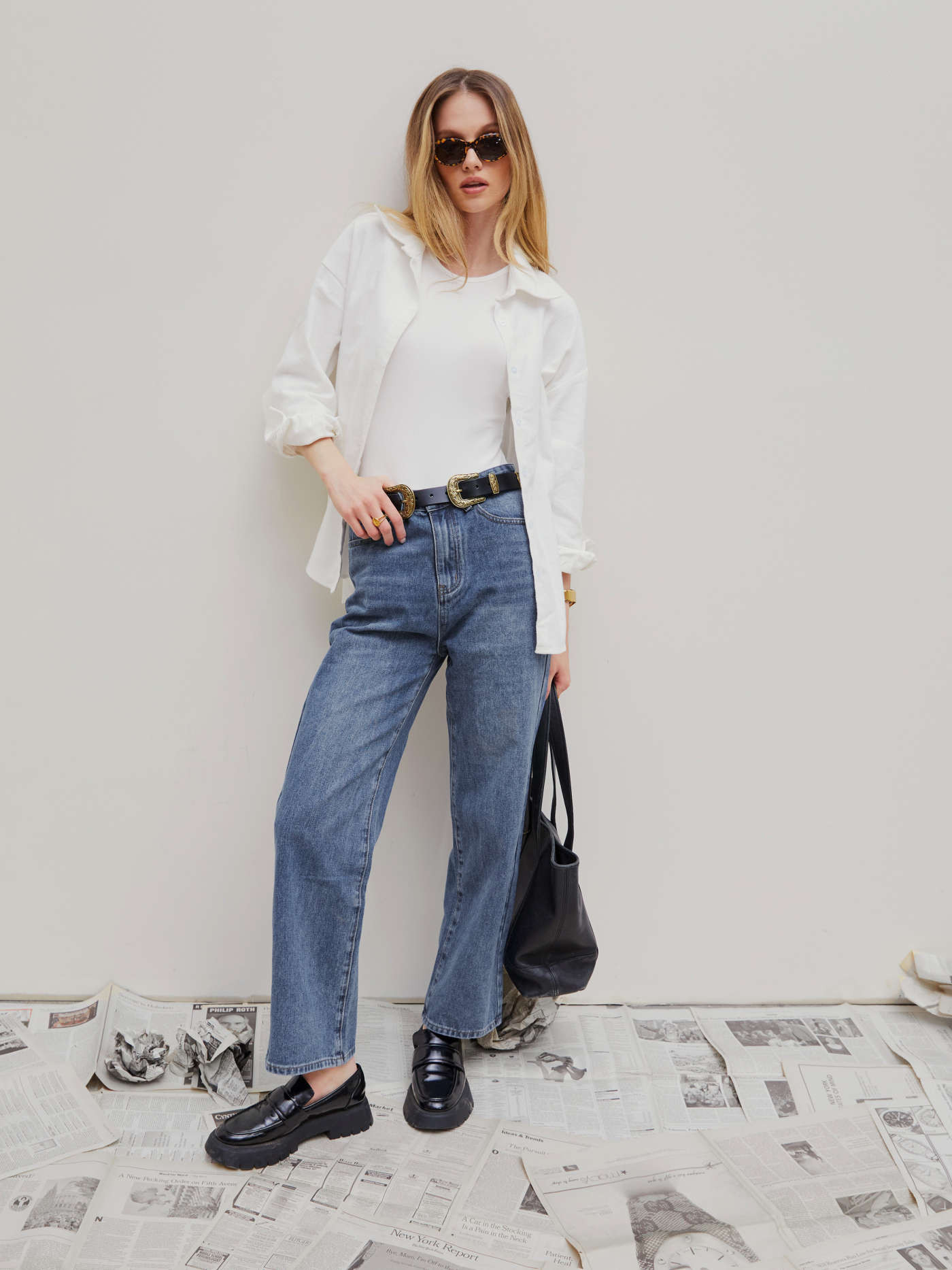 Western Outfits Straight Leg Jeans City Chic Basic & Thermal denim Denim Honey Denim Mid Rise Sol... | Cider