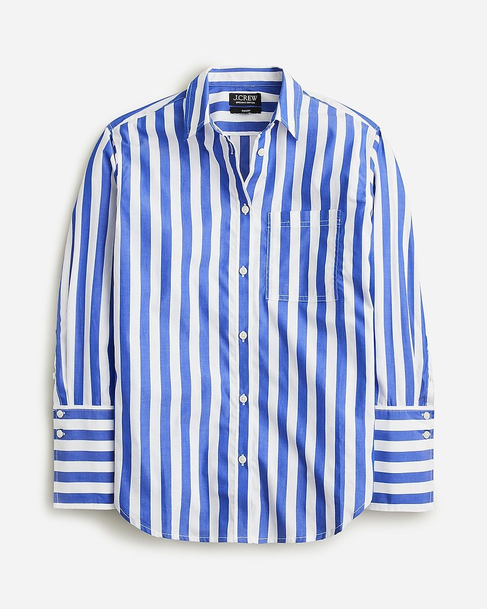 Gar&ccedil;on classic shirt in stripe cotton poplin | J.Crew US