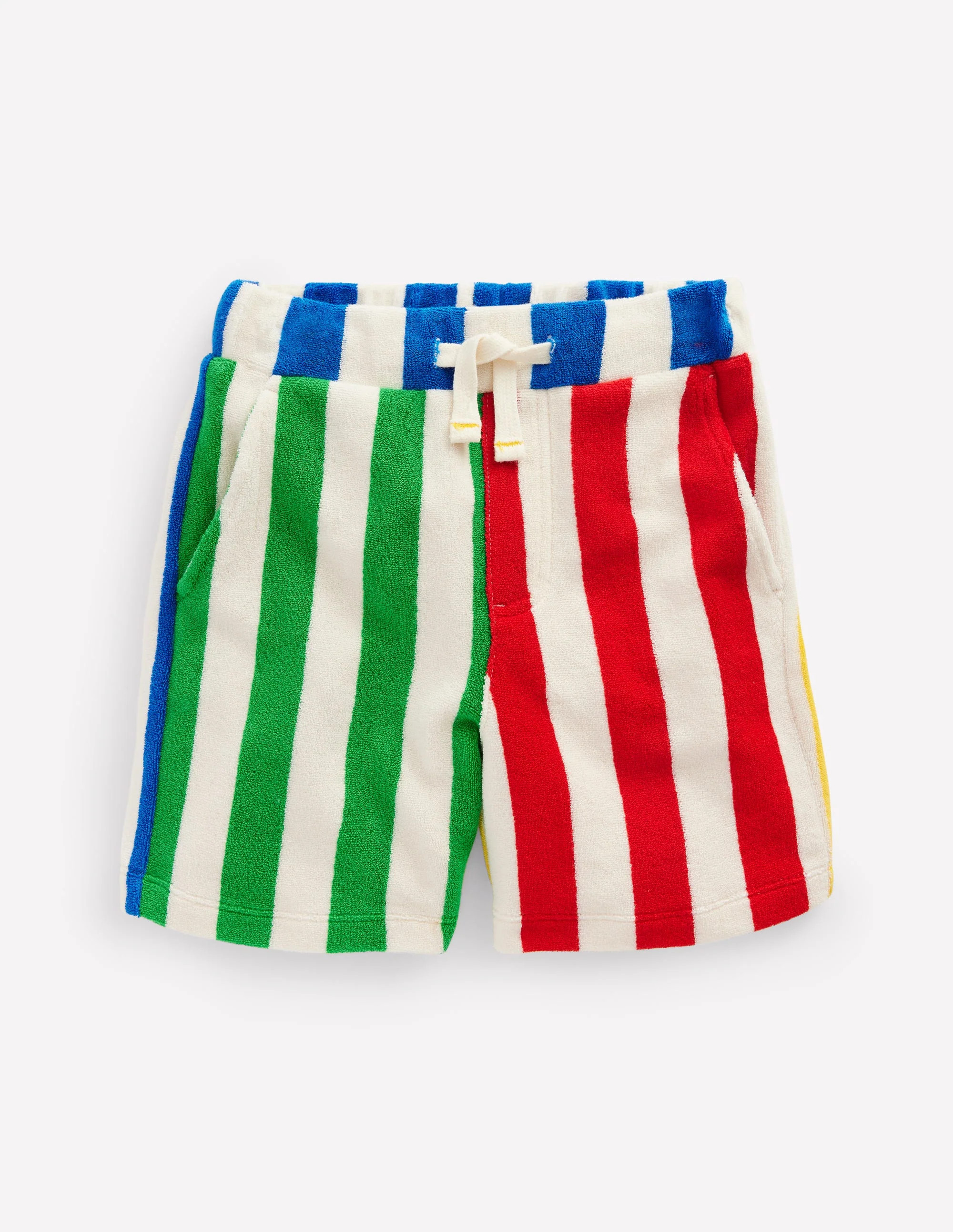 Towelling Shorts-Hotch Potch Stripe | Boden (US)