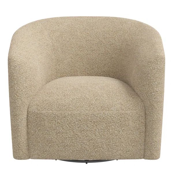 Marita Upholstered Swivel Barrel Chair | Wayfair North America