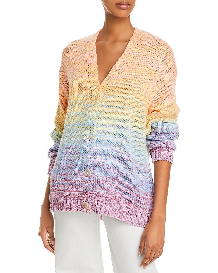 Mixed Marl Stripe Cardigan Sweater - 100% Exclusive | Bloomingdale's (US)