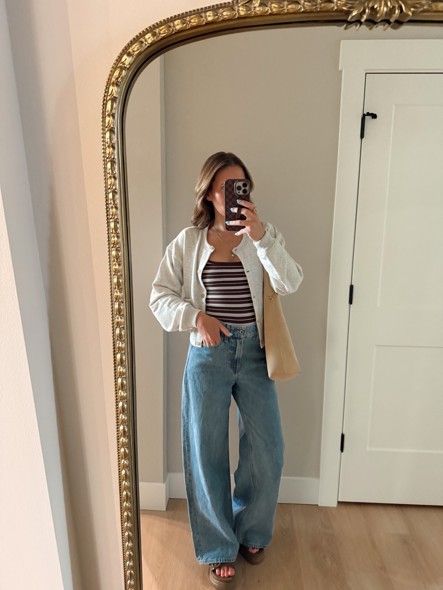 Ootd and it’s all on sale plus an extra 15% off with code DENIMAF

wearing a small cardigan, size 25 denim and a xs bra free tank

Abercrombie style, Abercrombie finds, summer style , outfit idea

#LTKSaleAlert