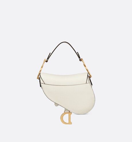 Mini Saddle Bag Latte Grained Calfskin - Bags - Women's Fashion | DIOR | Dior Beauty (US)