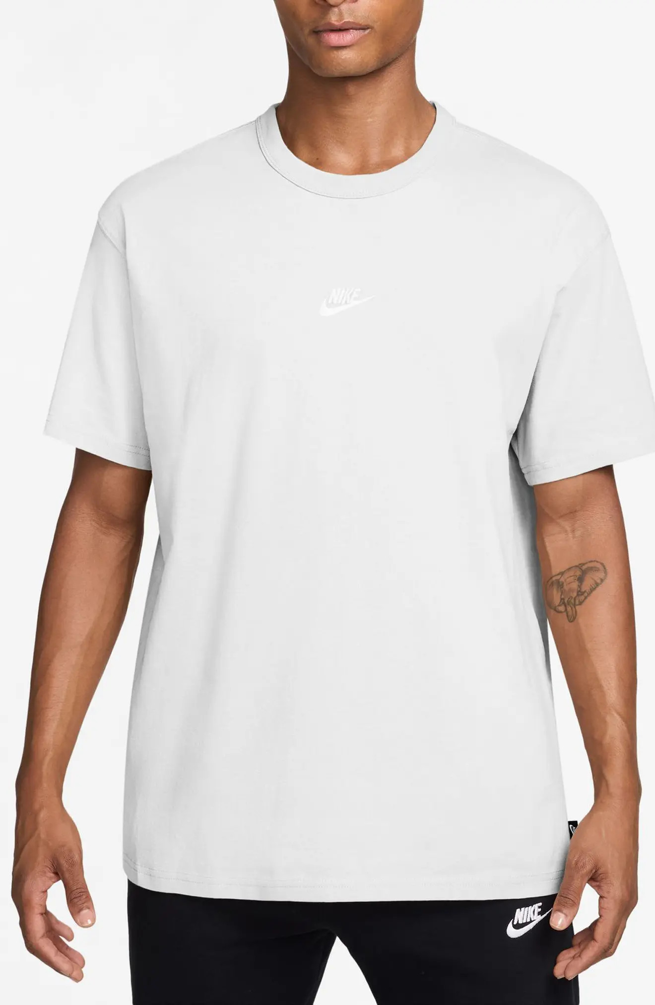 Nike Sportswear Embroidered Swoosh Cotton T-Shirt (Men) | Nordstrom | Nordstrom