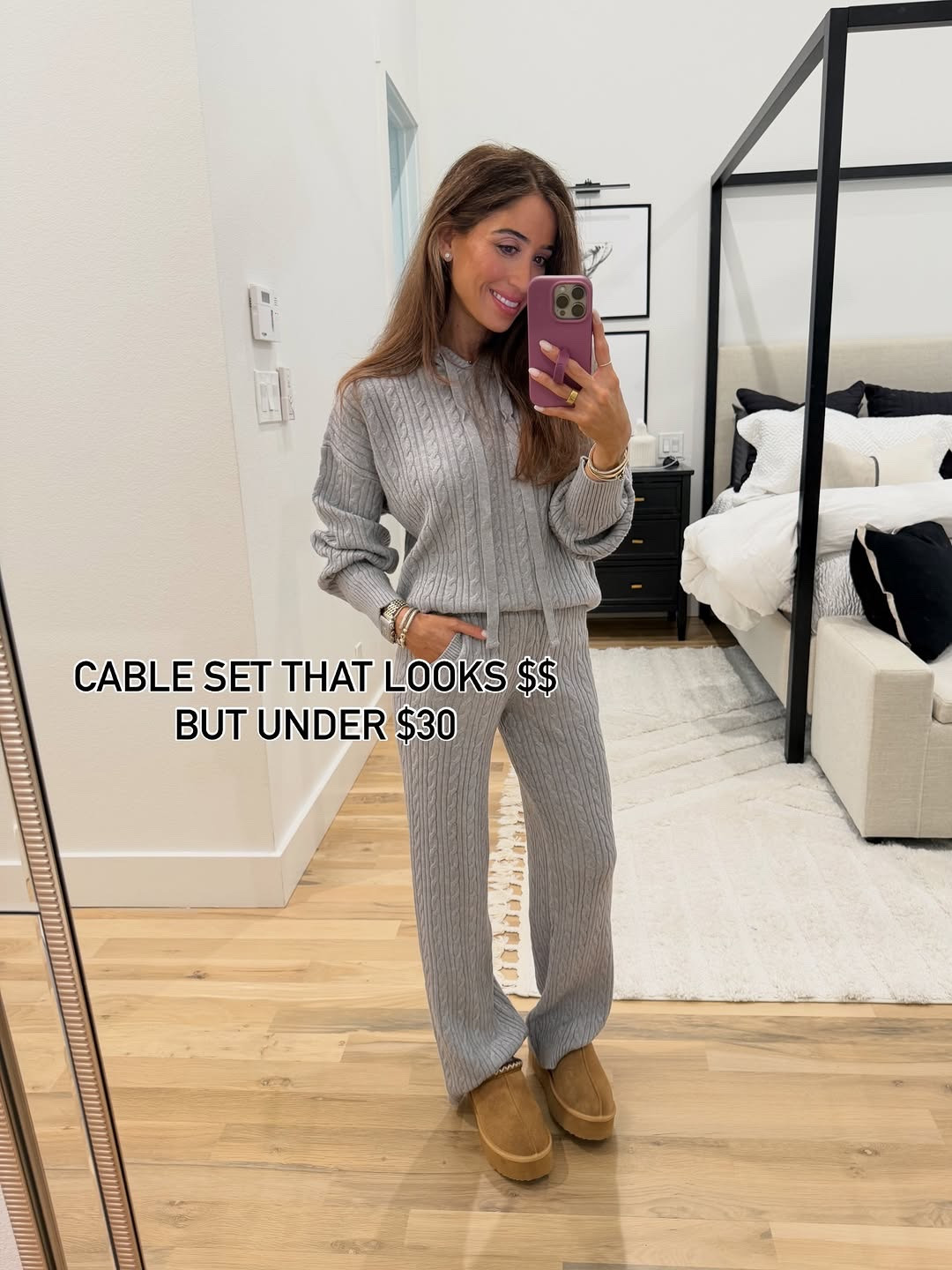 Matching cable knit set size xs on sale Walmart finds 

#LTKHoliday #LTKGiftGuide #LTKootd