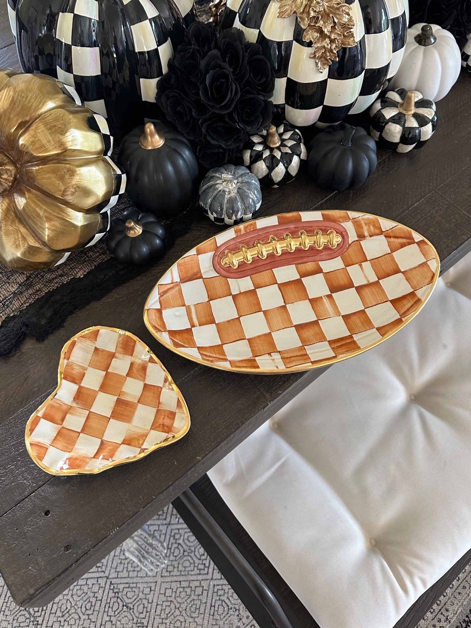 Use code DTKAUSTIN20 for 20% off your entire MacKenzie-Childs purchase! Valid until 12/14!

MacKenzie-Childs just launched the coolest collection, perfect for the Austin UT family! 

University of Texas, burnt orange 


#LTKGiftGuide #LTKHoliday #LTKHome