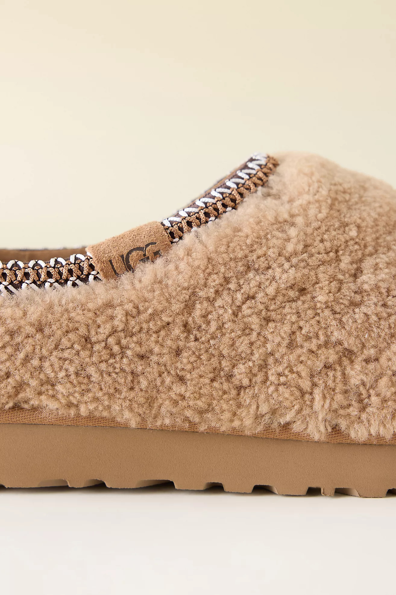 UGG Tasman Maxi Curly Slippers | Anthropologie (UK)