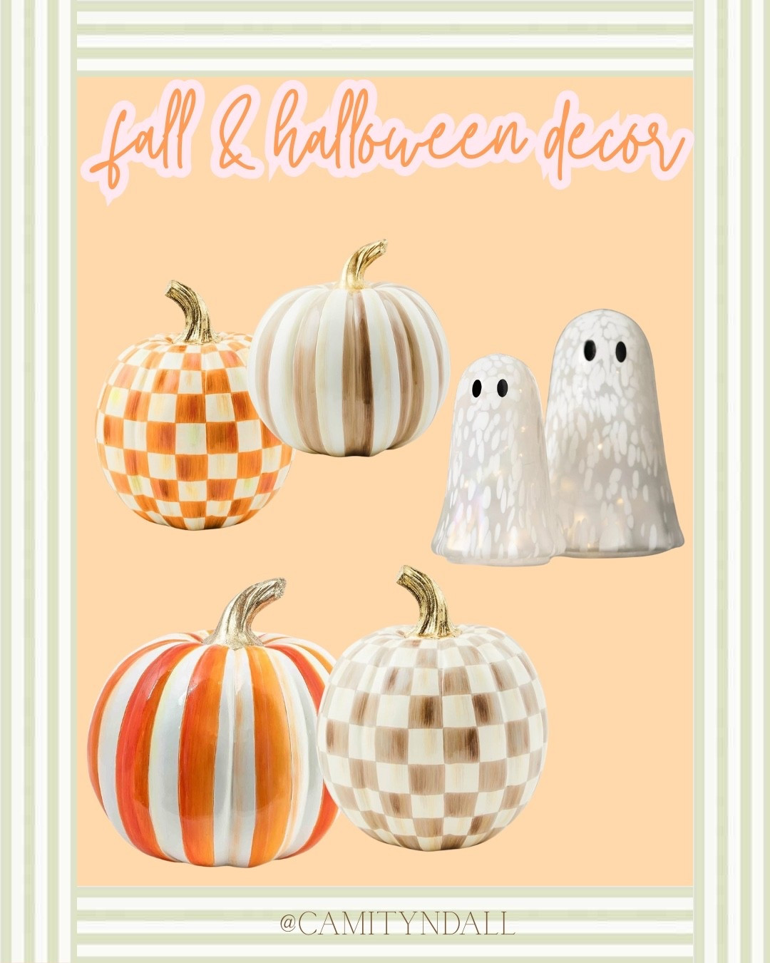Fall & Halloween Decor | Pumpkins | Mackenzie-Childs | Fall Decor 

#LTKSeasonal #LTKHome #LTKautumn