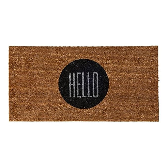 Bloomingville A76200004 Hello Coir Doormat | Amazon (US)