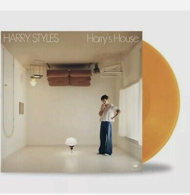 HARRY STYLES HARRY'S HOUSE EXCLUSIVE ORANGE VINYL LP RECORD, in hand!   | eBay | eBay US