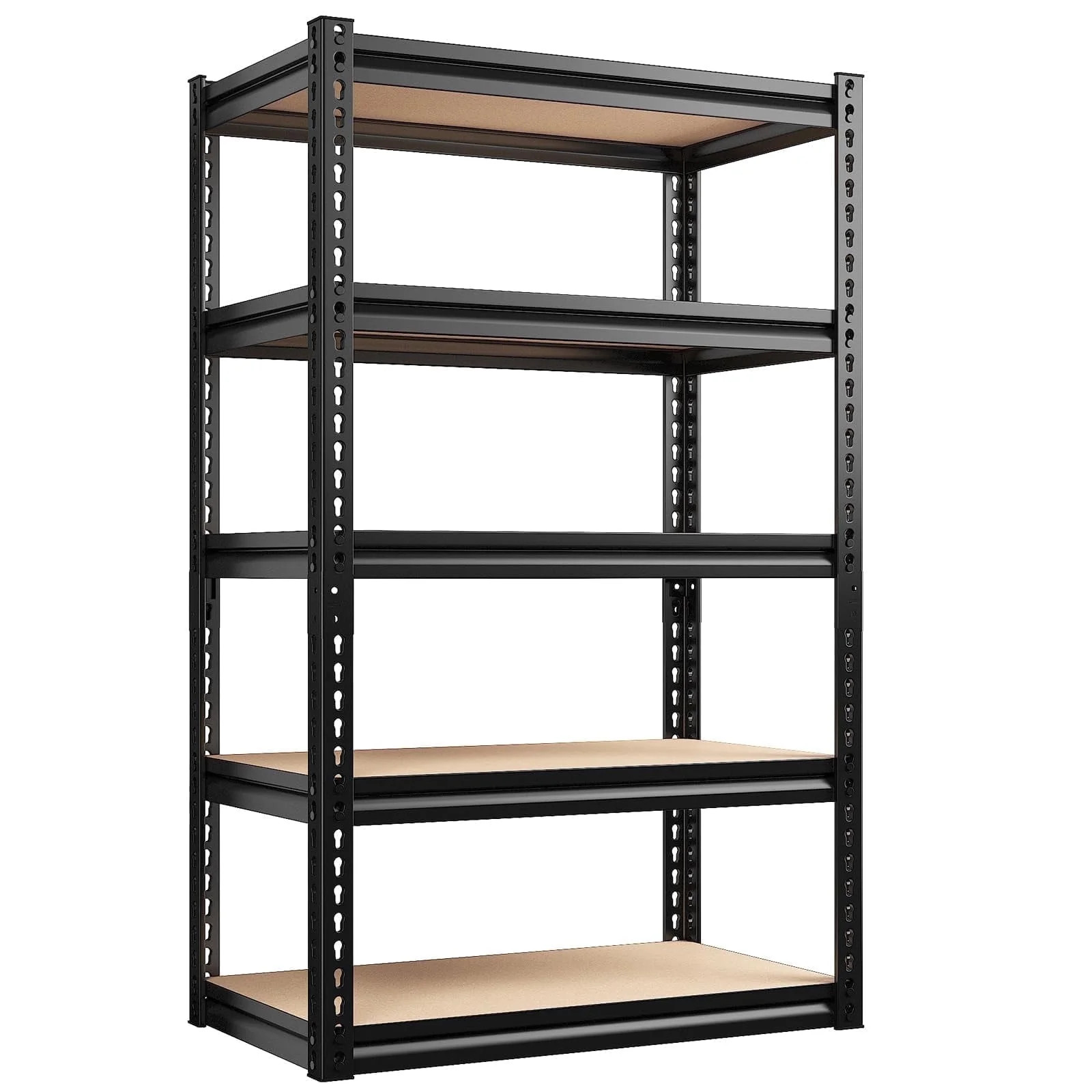 REIBII Storage Shelves Unit 5 Tier Adjustable Metal Shelving for Garage,12"D x 28"W x 60"H | Walmart (US)