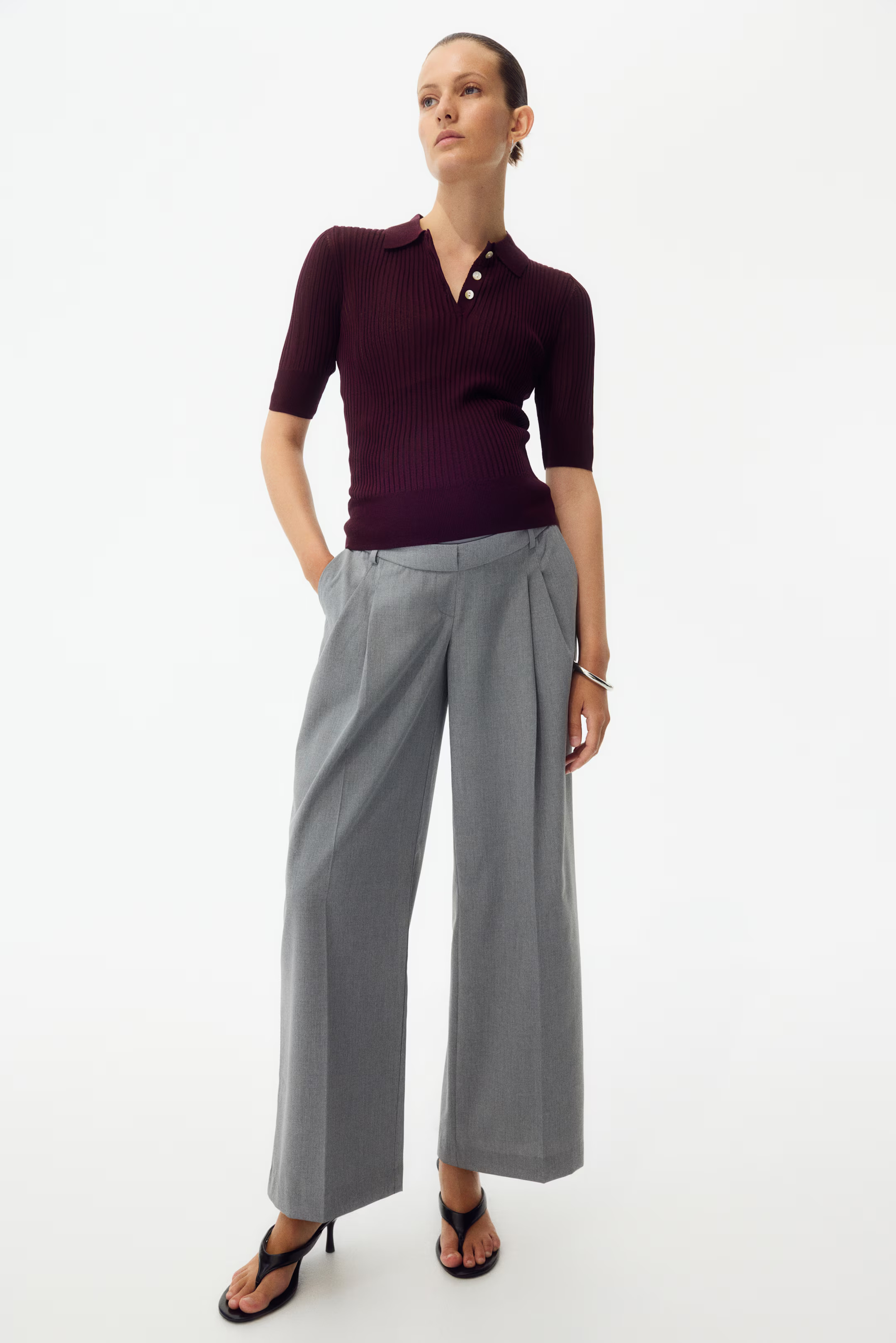 MAMA Tailored trousers | H&M (UK, MY, IN, SG, PH, TW, HK)